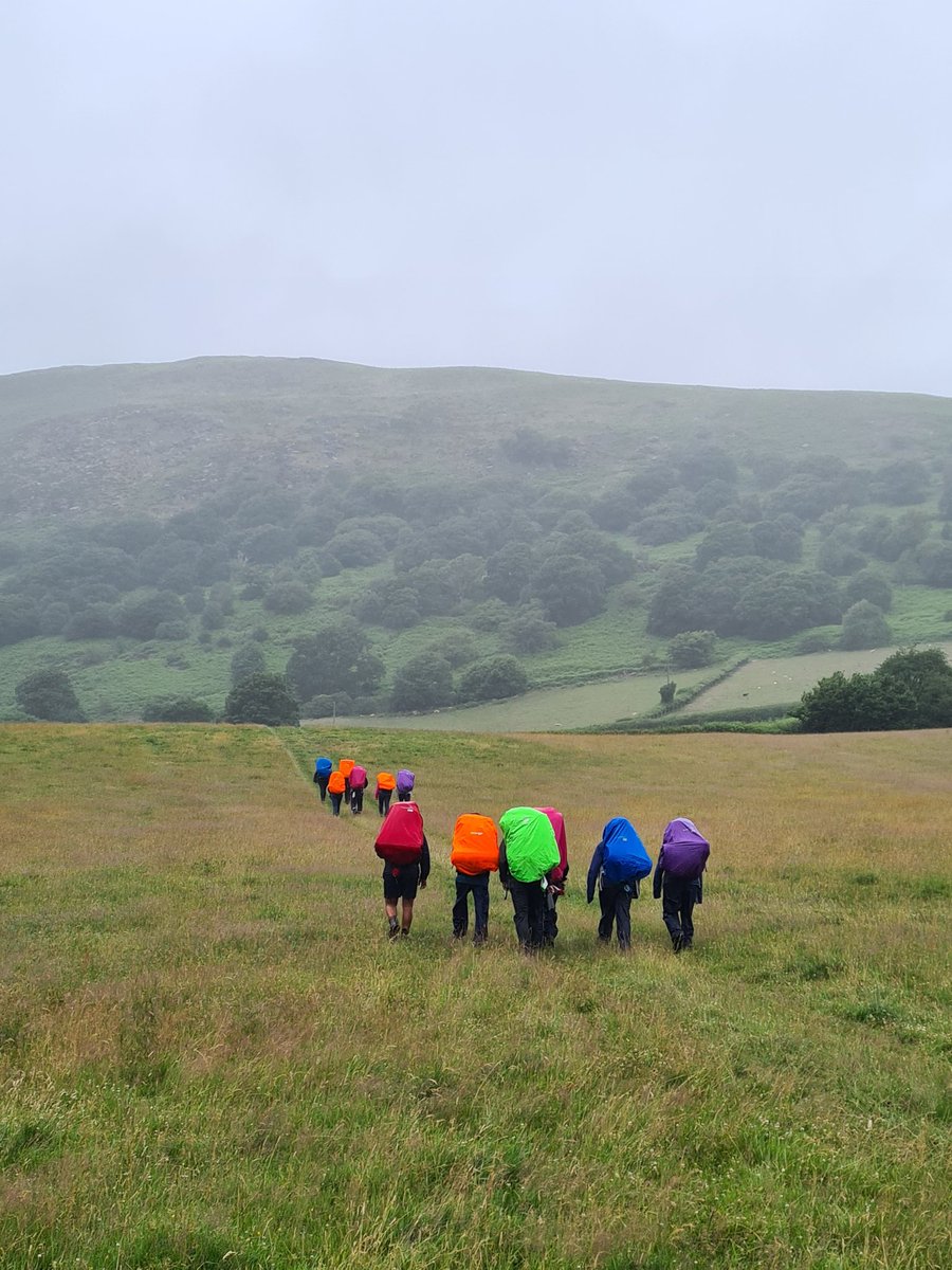 Nice bit of sideways rain this morning as we say goodbye to our groups on their last day of walking. Good luck everyone!!

<a href="/Habsmonmouth/">Haberdashers' Monmouth School</a> <a href="/sh_dorman/">Simon Dorman</a> @Headmongirls