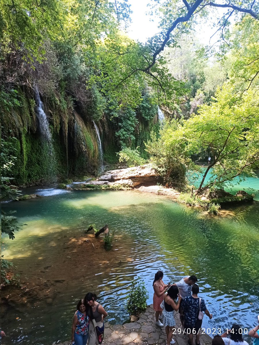 Kurşunlu Waterfall in Antalya, Turkey ❤️