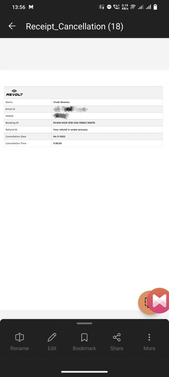Valtaoi02's tweet photo. "Attention everyone! 🚨 I have a bone to pick with @RevoltMotorsIN. Paid 20,000 as a booking amount for their electric bike, but it turned out to be a fraud! No delivery, no response, just vanished with my hard-earned money. This is unacceptable! #FraudAlert #RevoltMotorsScam" https://t.co/Zrm9km9LW5