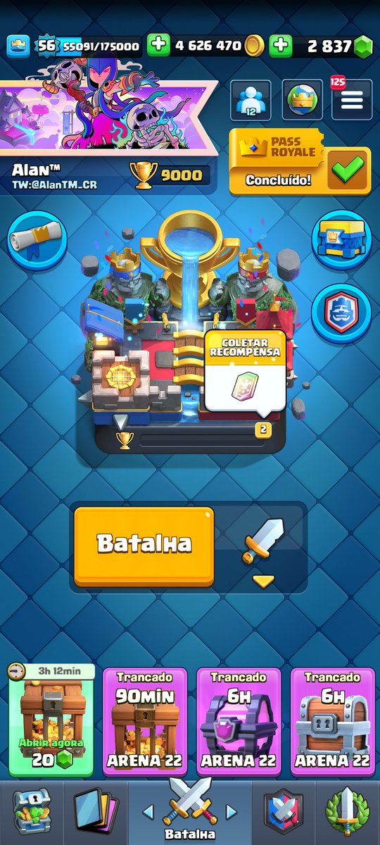 AlanTM_CR's tweet image. THIRD PLAYER IN THE WORLD TO ACHIEVE 9K TROPHIES IN THE CR HISTORY 🥳🥳🥳