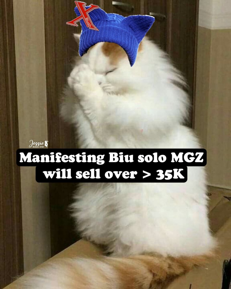 jessieurluve's tweet photo. — Manifesting Biu 1st solo Magazine
 will sell over > 35K 🧎‍♀️🙏🙏

BUILD 1ST SOLO MAGAZINE #XBlushMxBuild
#xblushmagazinexbuild 
#BuildJakapan https://t.co/6QMZBt6F7k