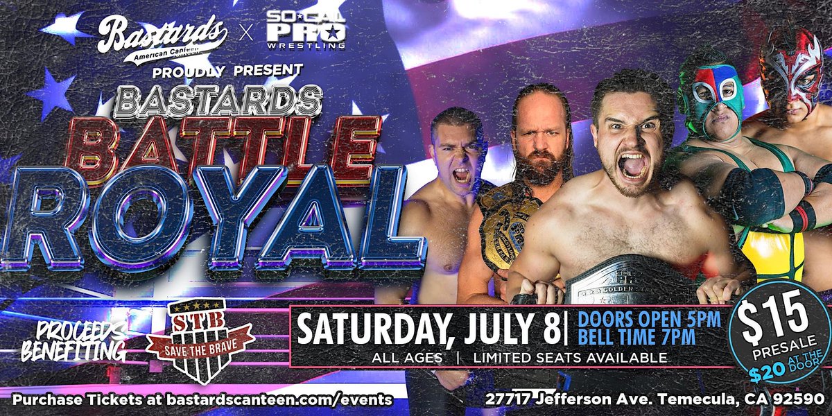 AnthonyIdol's tweet photo. Saturday night July 8th 7pm #poolpartyworldtour splashes down in #Temecula at
Bastards Canteen!
Get your tickets now https://t.co/0TCCdLUgtk https://t.co/E7oUSNyyB5