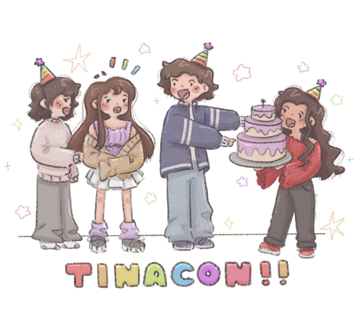 luminiciant's tweet photo. HAPPY TINACON !!!  🧡🎈🎉
happy birthday tina love u :D

#tinakittenfanart #happytinacon #TINACON https://t.co/n2i2z5NyyR