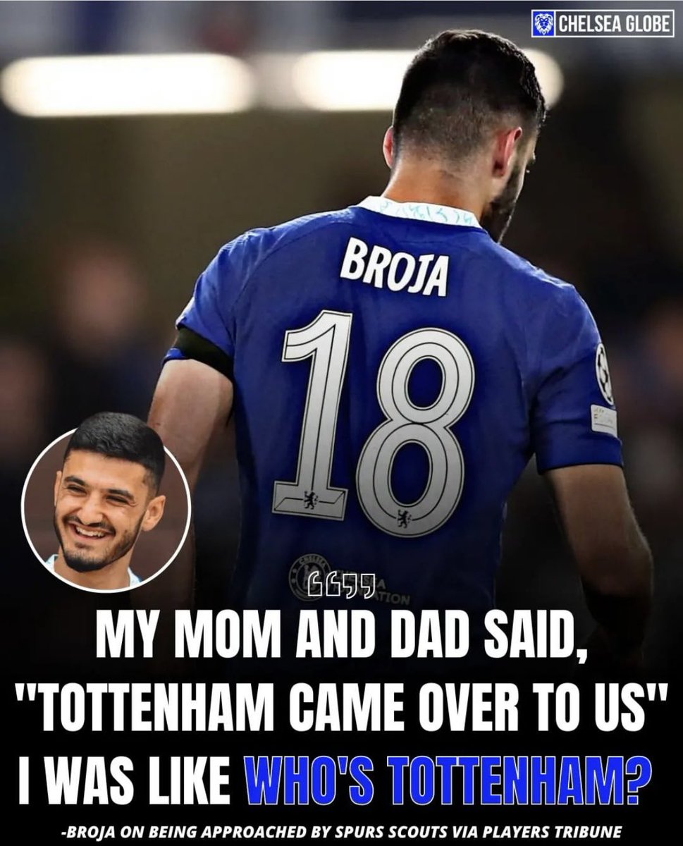 RT @FrankKhalidUK: Armando Broja talking about the time Spurs scouts approached him & his family. https://t.co/4YTspFMRYQ