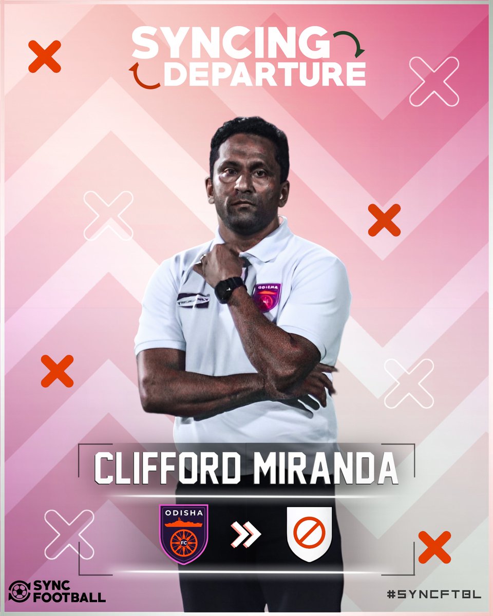 Clifford Miranda part ways with Odisha FC.

#odishafc #ofc #syncftbl
