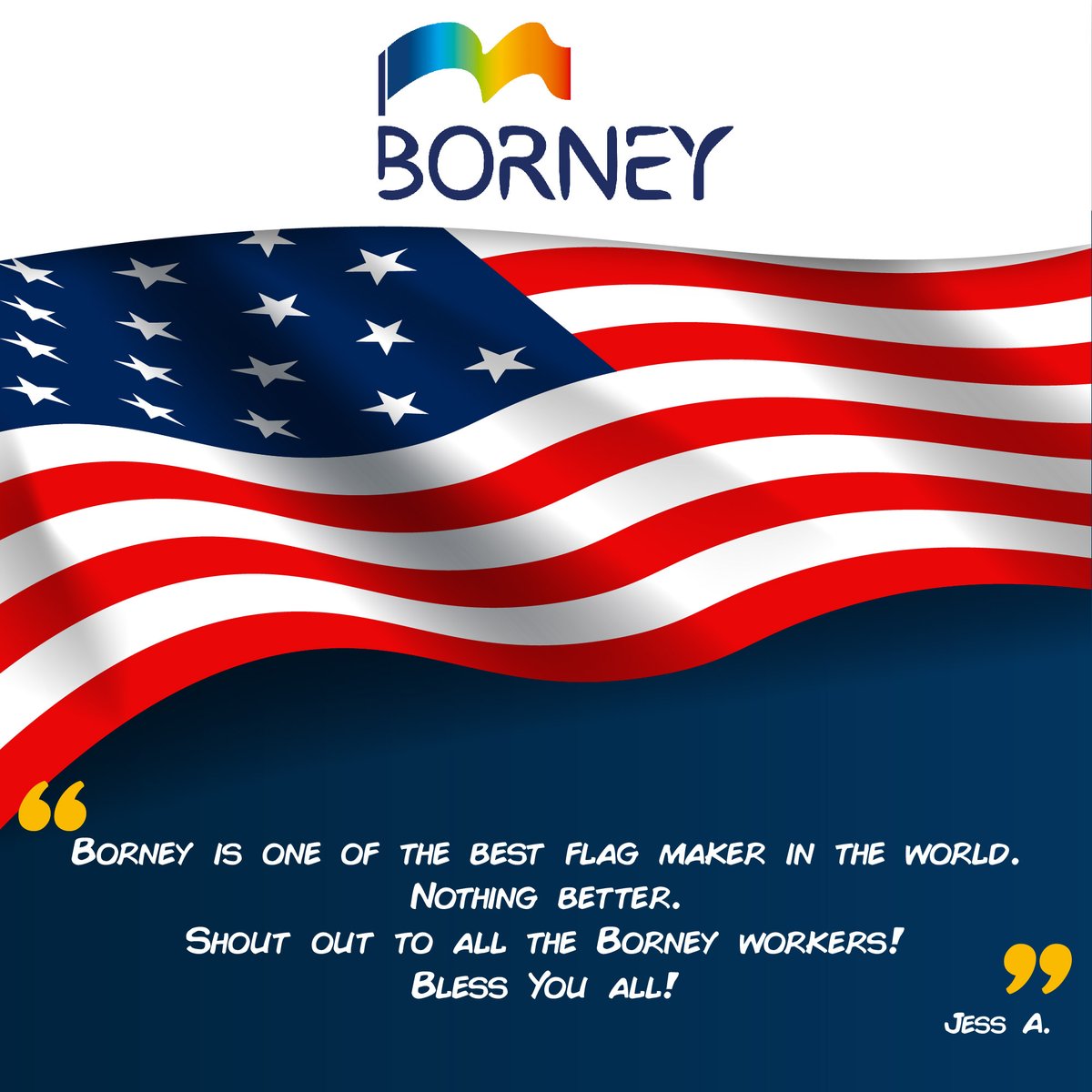 Borney Drapeaux tweet media