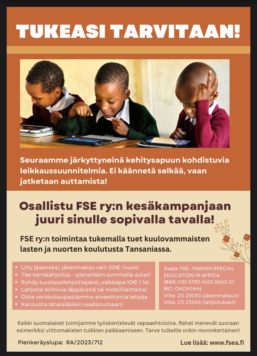 HeuristicaOy's tweet photo. Monilla alkaa nyt loma, nauttikaa! Siitä ilosta käykääs osallistumassa kesäkamppikseen! Ilo senkun lisääntyy, täällä ja Tansaniassa! #specialeducation #tanzania #arusha #erityislapsi https://t.co/nFTIviKJkn