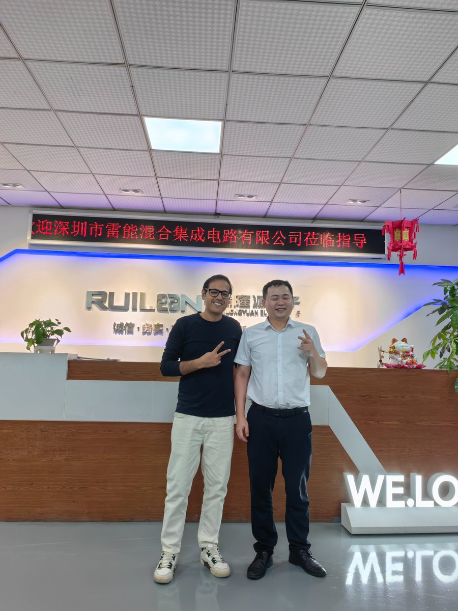 Welcome our friends to visit our factory 😀 #GDTfactory #GDT #gasdischargetubes #GGD #TSS #TVS #Diodes #ESDarrays #MOV #Varistors #PTC #fuse #IC #ICChips #electronics #protector #SPD #arrester #sparkgas #lightningprotector #surgeprotectivedevice #electroniccomponents #GXP #GXH30