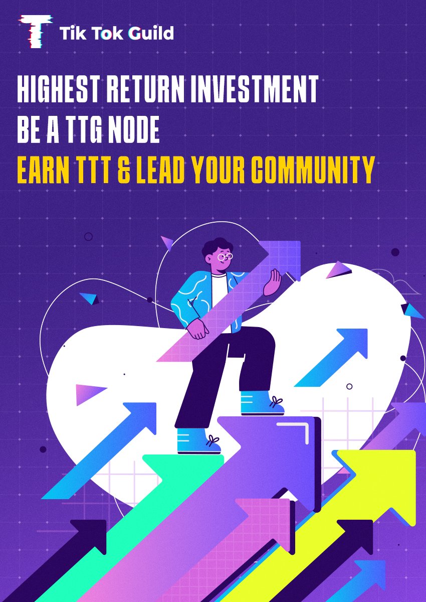 TiktokGuild_'s tweet photo. Invest in the highest cost-performance ratio project. 
Become a #TTG node, earn #TTT, and lead in the short video race. Ready, set, GO! 🏁

#TTG #TTT #TikTok #Watch2Earn #Create2Earn #web3 #blockchain https://t.co/JeLNzYd9uT
