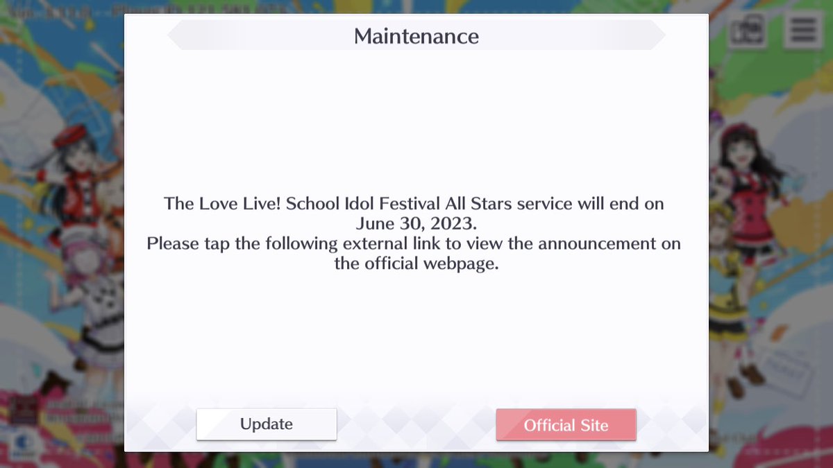 evilhomer12345's tweet photo. #thankyousifas I love this game. I played it from day one global till it’s final moments and never missed a day playing. Thank you for an amazing memorable time. Farewell. #llsifas #sifas https://t.co/OJ6BhgVObj