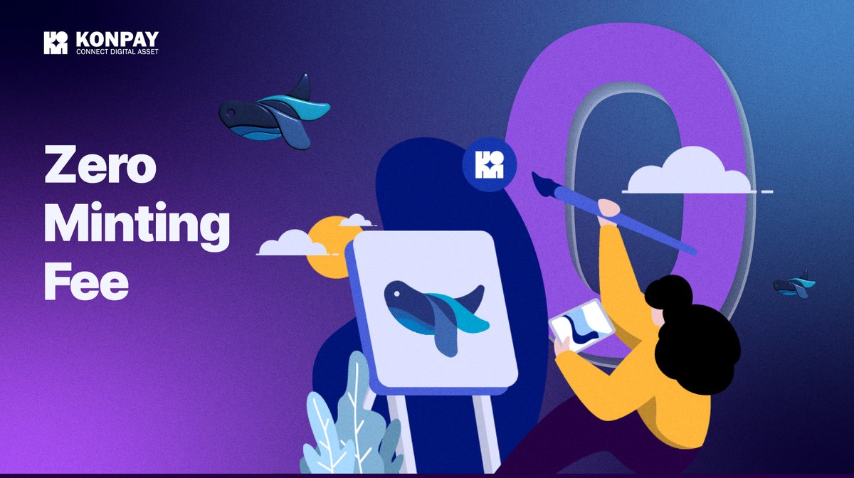 konpay_official's tweet photo. #Konpay Market does not charge any #mintingfee. Mint freely!! https://t.co/VLILOjpjd3