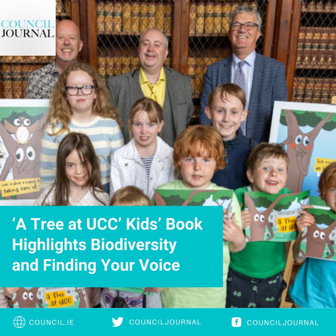 ‘A Tree at UCC’ Kids’ Book Highlights Biodiversity and Finding Your Voice

Read more here: council.ie/a-tree-at-ucc-…

#ChildrensBooks #Biodiversity #FindingYourVoice #Ireland @UCC @jpquinn78 @johbees