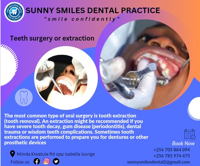 SmilesPractice's tweet image. In case of any damages or decay on your teeth we are here to offer you the best remedy. We do teeth extractions and surgeries at an affordable prices using the latest technology
#dentalcare #dental #earthquake #Ukraine #EidMubarak #Trymechallenge #JungKook_Seven #bbcqt