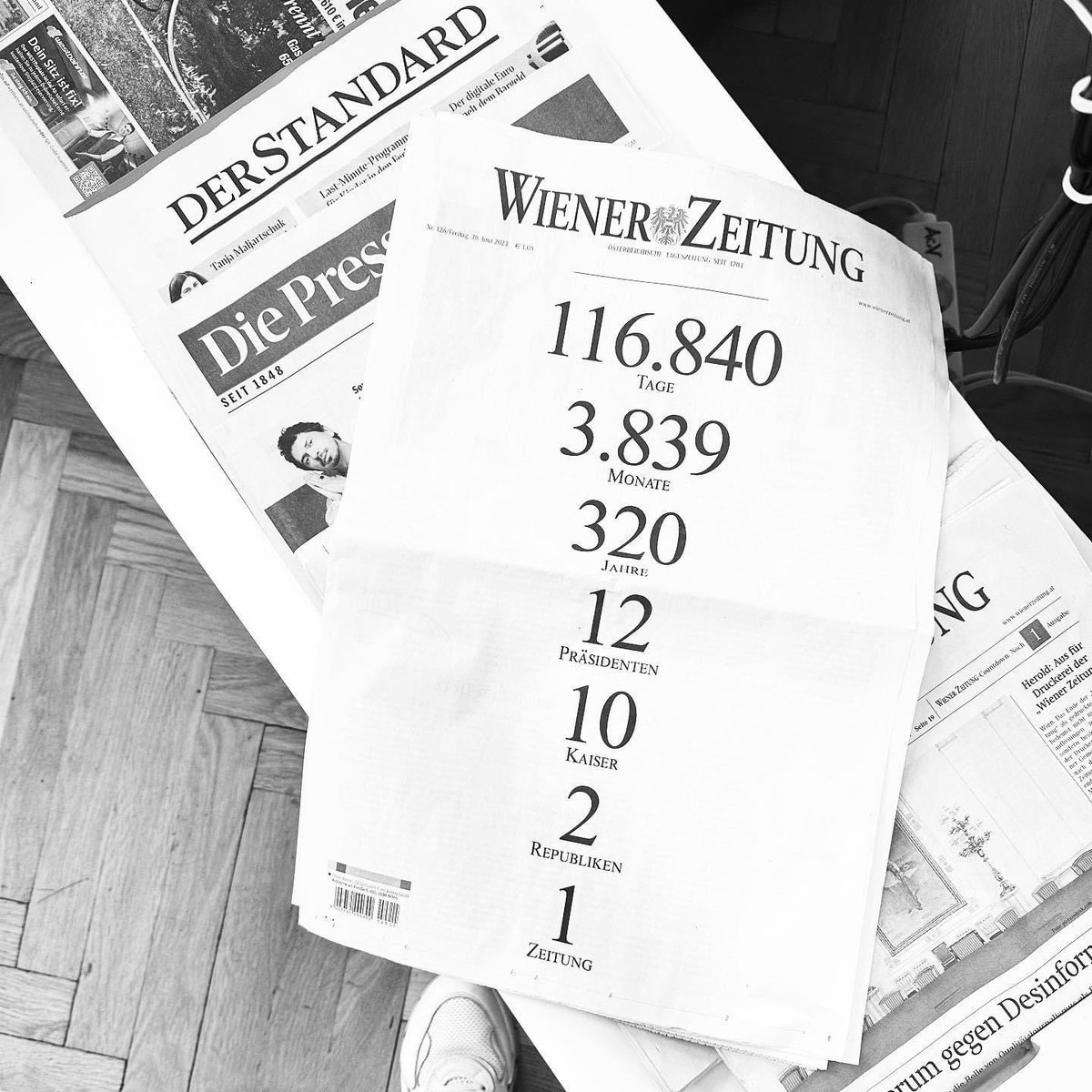 Unfassbare Schande… 😔#WienerZeitung