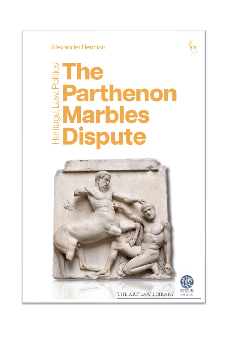 artlawalex's tweet photo. I'm happy to announce my new book! It will look at the most famous cultural dispute of all - the Parthenon Marbles. Fair &amp; balanced, it investigates the past &amp; considers the future. Out Sept with @hartpublishing @BloomsburyBooks Pre-order at a discount: https://t.co/TDpbrVxiOG https://t.co/1fs32laNwt