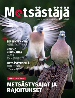 Metsästäjän verkkolehti 4/2023 on julkaistu!
Lehden tähti on #sepelkyyhky. 
Luettavissa myös paljon asiaa vesilinnuista ja niiden metsästyksen säätelystä. 
Resepteissä tietenkin grilliherkkuja. 
metsastajalehti.fi

Painettu lehti postitetaan viikolla 28. #metsästäjälehti