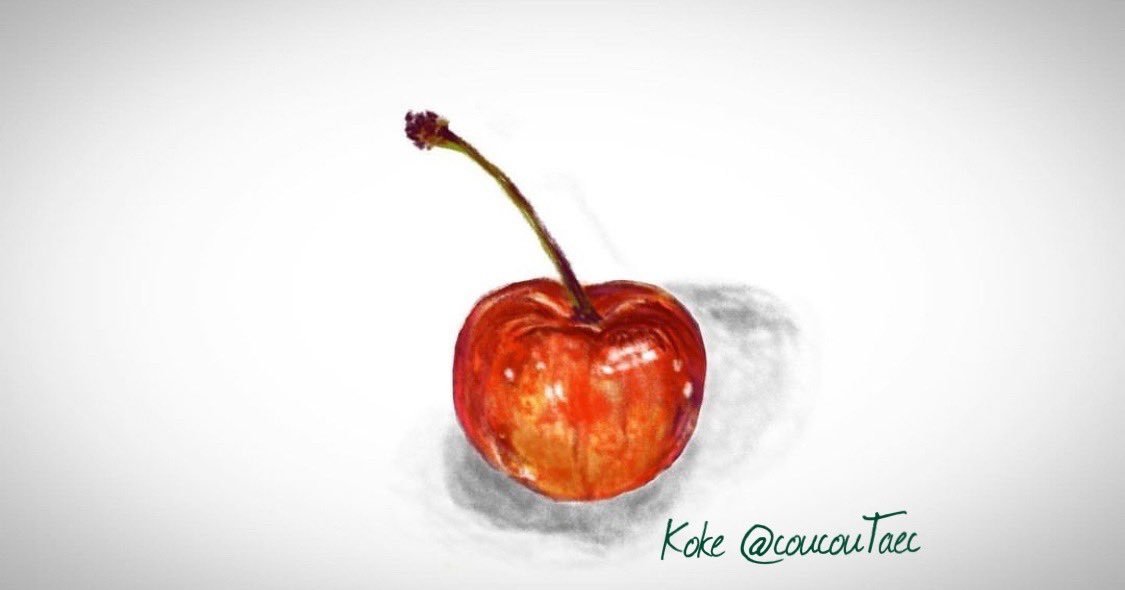 coucouTaec's tweet photo. Cherries arrived sent from parents on the very day I was too sick to leave bed 🥹🥹🥹luv them 🍒
Posting with my ipad doodle I did last year😅
#実家からの贈り物 #さくらんぼ #ipaddoodle #practiceincolours
https://t.co/oMz31PBHCX https://t.co/SLZliMlBNW