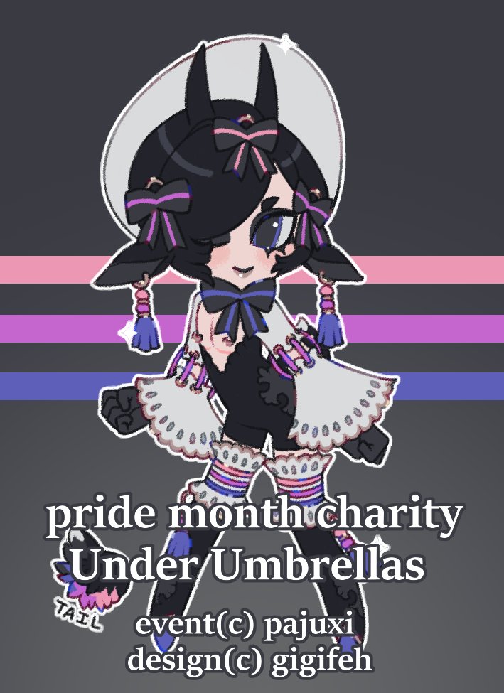 Pride Month Charity adoptable!
I had the honor to participate on the dainty event <3 So here's a trans genderfluid babe!!!
check out of the other artists!!
deviantart.com/pajuxi-adopts/…