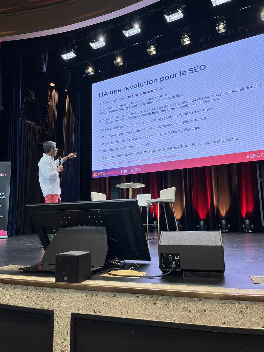 Avec <a href="/Seoblackout/">Tiger Seo ⚡️ॐ⚡️ #⃝ Paul Sanches</a>  👉 IA et SEO 🥰
#seocamp #fepsem