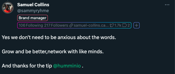 hummin.io tweet media