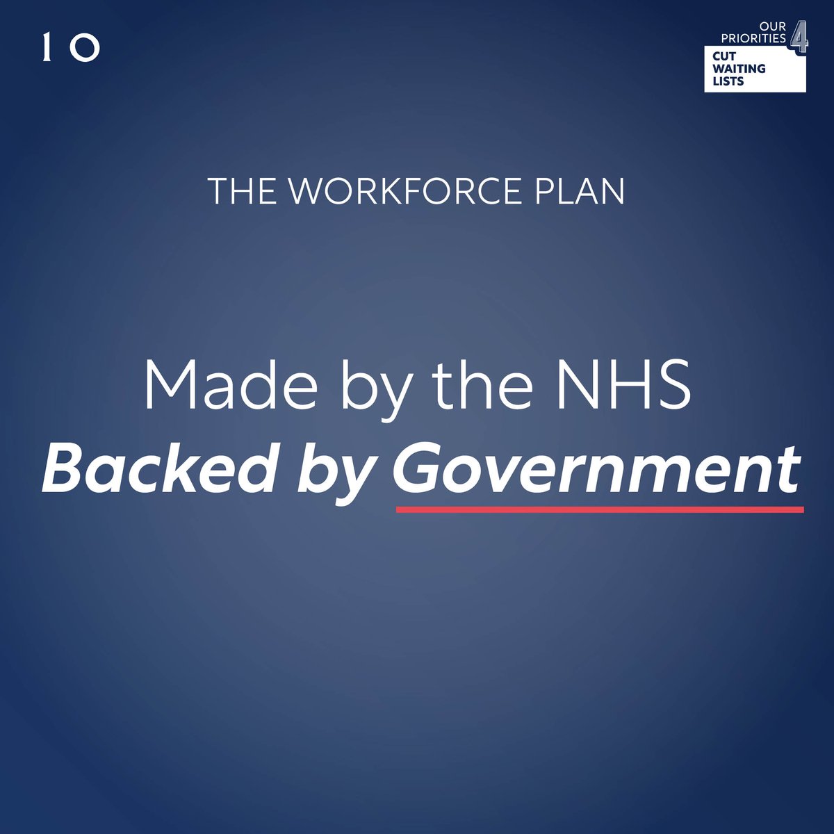 Today we make one of the most significant announcements in NHS history.

We’re setting out a long-term plan to staff the NHS for today and for years to come.

Here’s what it means🧵