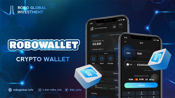 The #RoboWallet and #RoboEx from @RGI_info will be your one stop spot for everything #Crypto related🚀 $RBIF 

#Crypto #Fiat #DeFi #RoboInu #BUIDL #RoboWarrior #DeFi #blockchain #AI #USA