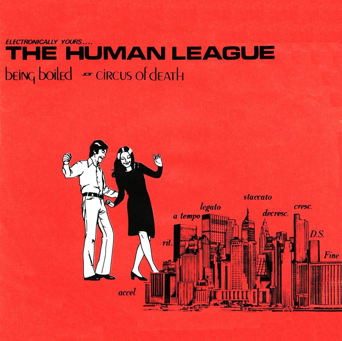 soundstoryuk's tweet image. on this date in 1978
#TheHumanLeague
released their debut 
single 'Being Boiled '
@martynware