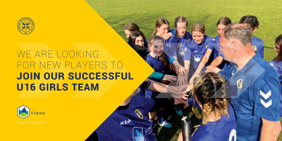 Our <a href="/CityYouthFC/">St Albans City Youth</a> U16 girls team’s looking for experienced players to join our highly competitive Div 1 League &amp; Cup winning squad.

Are you a midfielder or forward, do you want a challenge &amp; to develop with a strong supportive team?

Comment below ⬇️ or DM us ➡️

#CityYouthFamily