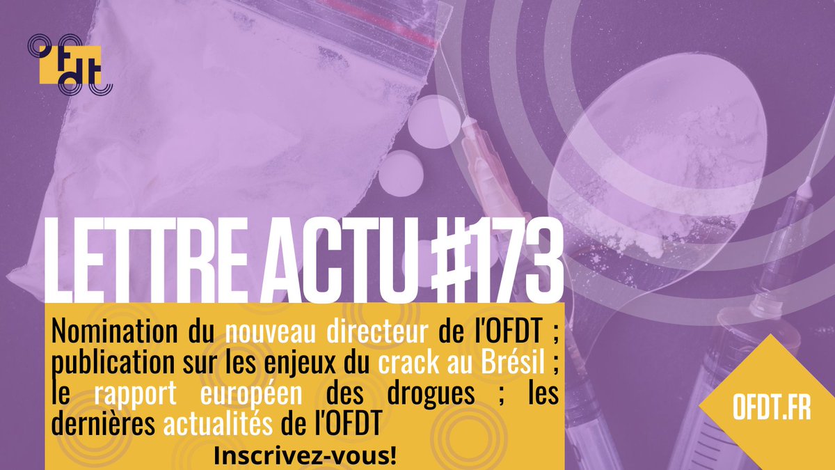 OFDT's tweet photo. #LettreActu | Retrouvez la dernière lettre info de l'OFDT ! ✉️
Pour lire celle du mois de juin ➡️https://t.co/ABpGrmoKwi
Pour s'inscrire ➡️https://t.co/MDHlTzHSYK https://t.co/JIktXJkghS