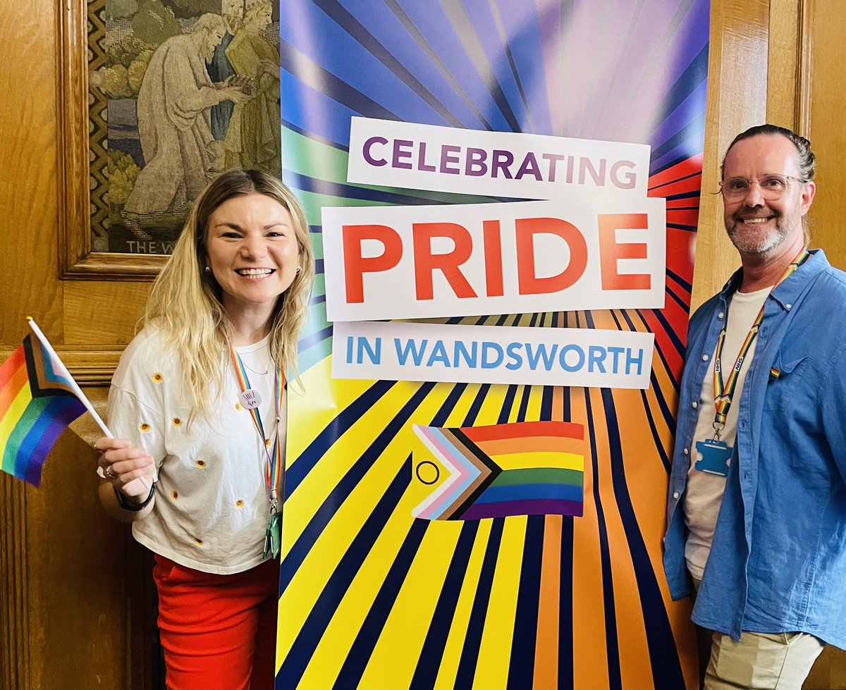 What a wonderful evening celebrating &amp; marking #PrideMonth with our fabulous community organisations 🏳️‍🌈 🎉<a href="/WandsworthMayor/">Wandsworth Mayor</a> <a href="/CllrSimonHogg/">Simon Hogg</a> <a href="/Spectra_London/">SPECTRA</a> <a href="/Free2B_alliance/">Free2B</a> @wandsworthoasis <a href="/queerwandsworth/">Queer Wandsworth</a> <a href="/wandsworthlibs/">Wandsworth Libraries</a> <a href="/FurzedwnProject/">Furzedown-Project</a> <a href="/klsettlement/">Katherine Low Settlement</a> &amp; more! 🌟
#FridayFeeling