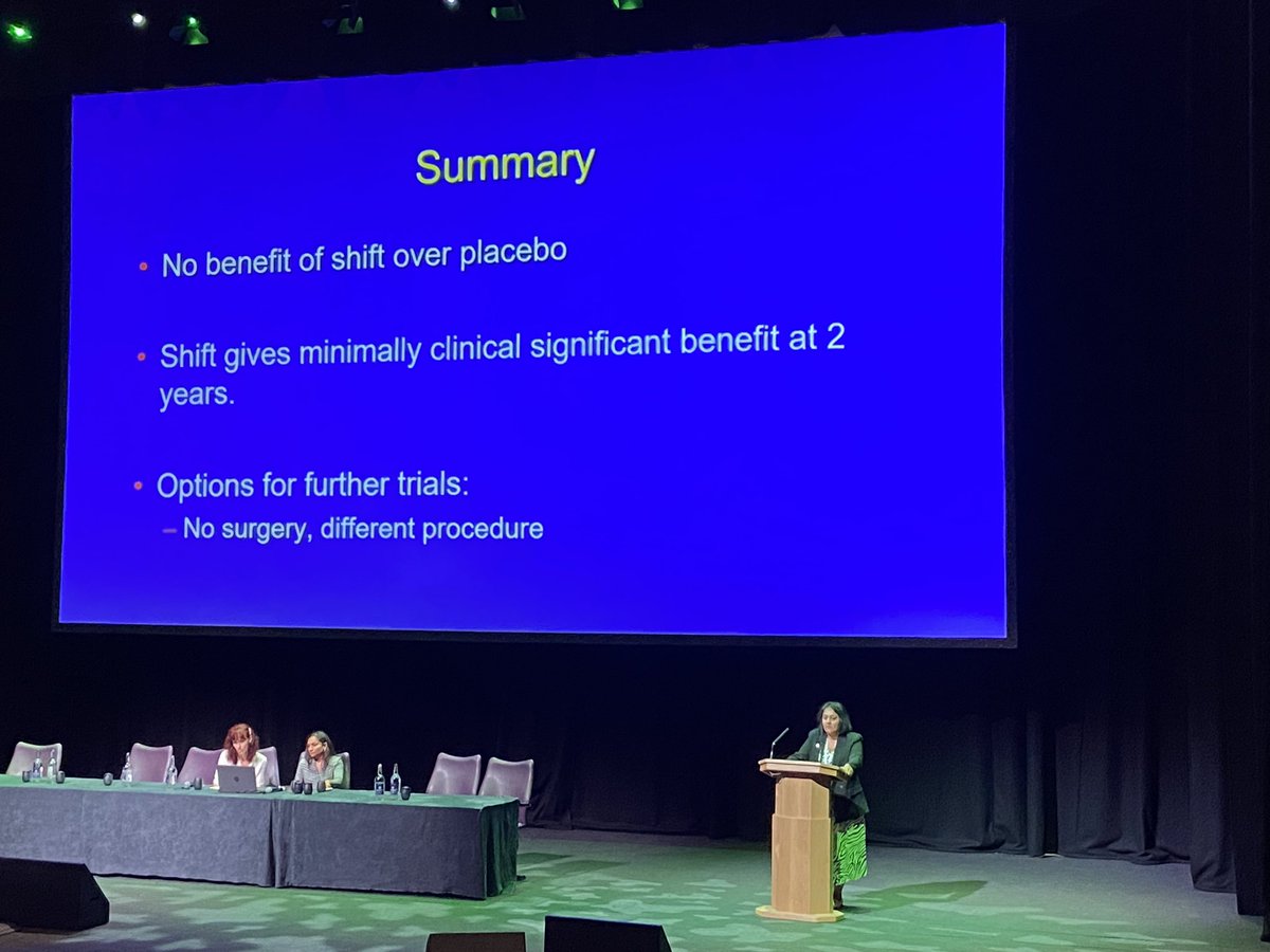 Ariane Schwank (@arianeschwank) on Twitter photo Straight forward presentation from <a href="/AnjuJaggi/">anju jaggi</a> about RCT on shoulder instability type II. Shift group only had minimal benefits over initial scope group at 2 year follow up. Congratulations on this massive work. 🎊 #bess23 Straight forward presentation from <a href="/AnjuJaggi/">anju jaggi</a> about RCT on shoulder instability type II. Shift group only had minimal benefits over initial scope group at 2 year follow up. Congratulations on this massive work. 🎊 #bess23