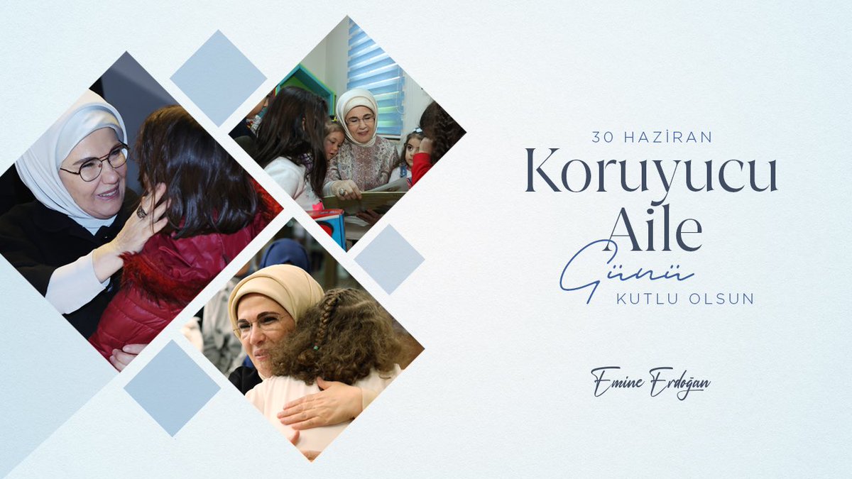 EmineErdogan's tweet photo. Dünyada uğruna mücadele verilecek en değerli zenginlik çocuklardır.

Öz ailesinden ayrı düşen tüm çocuklarımızı sıcak yuvalara kavuşturmak için Gönül Elçileri projemizle başlayan kararlılığımız aynı gücünde devam ediyor.

Devletimizin imkânları ve gönlü güzel insanların işbirliğiyle bugün 9206 çocuğumuz, koruyucu ailesinin yanında, yarınlara daha umutlu bakıyor. 2002 yılında bu sayı, yalnızca 515’ti. 

Kalpten inanıyorum ki, anne, baba sevgisine hasret tüm çocuklarımız, özlemini duydukları aile ortamında büyüyecek. Bunu hep birlikte başaracağız.

30 Haziran #KoruyucuAileGünü vesilesiyle, hayatlarını bir çocuğun en mutlu anlarına şahitlik ederek renklendiren bütün Koruyucu Ailelerimize şükranlarımı sunuyorum. @tcailesosyal