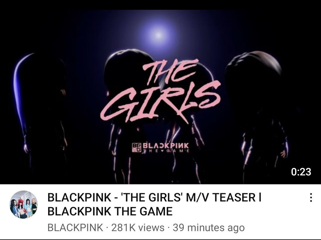 BLACKPINK the Game OST now holds the Record as longest time of teaser release of 4 months and the song not OuT yet !
#BLACKPINKxVerdyinLondon
