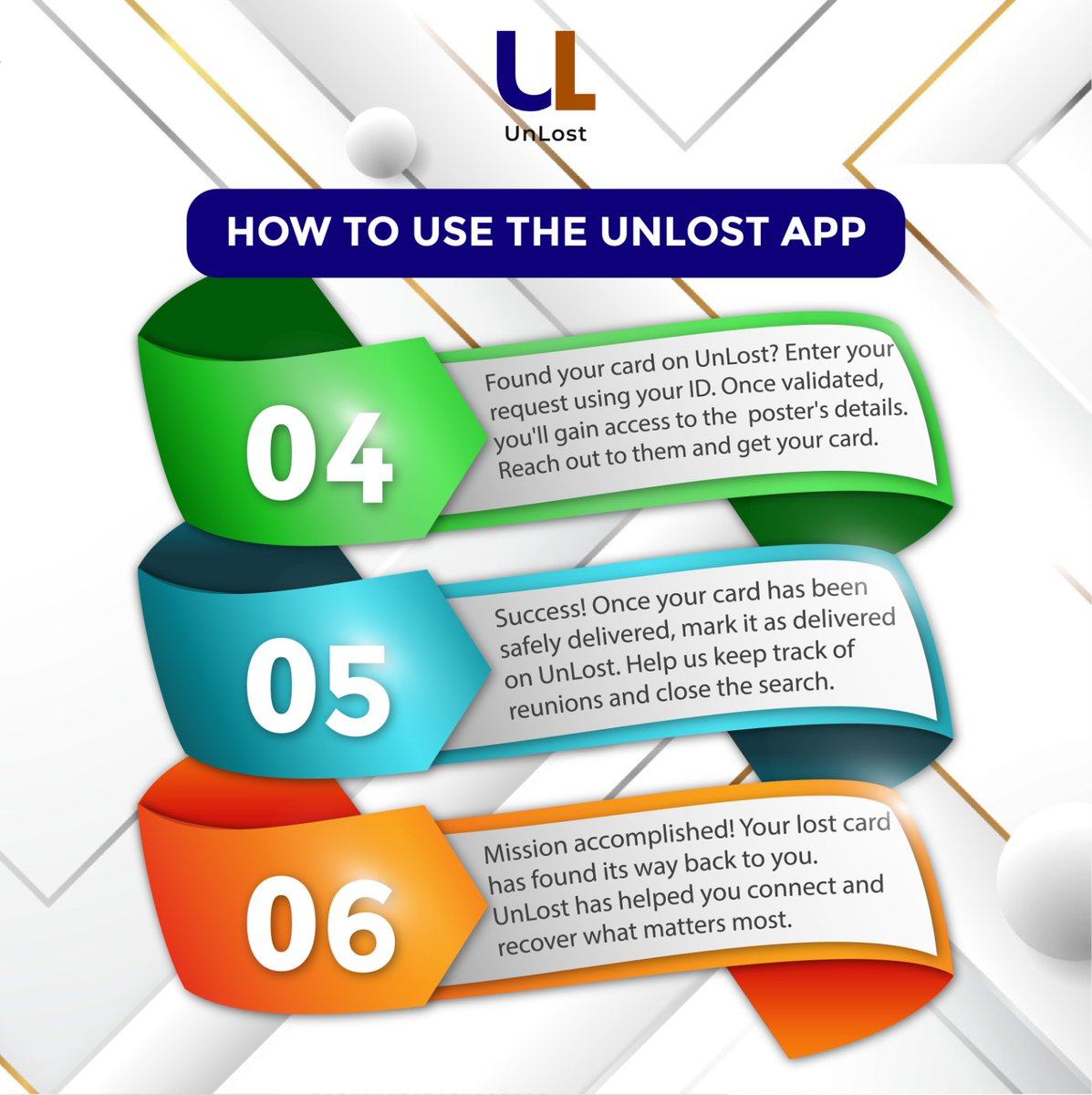 unlostgh's tweet photo. 🔎 Lost your ID card? UnLost has your back! 🎉 Discover our simple and effective process for finding lost ID cards. From posting sightings to connecting with the rightful owners, UnLost makes the search easy. Say goodbye to ID card troubles! ✨ #UnLost #LostIDCards #FindYourID https://t.co/gzwupAz7qf