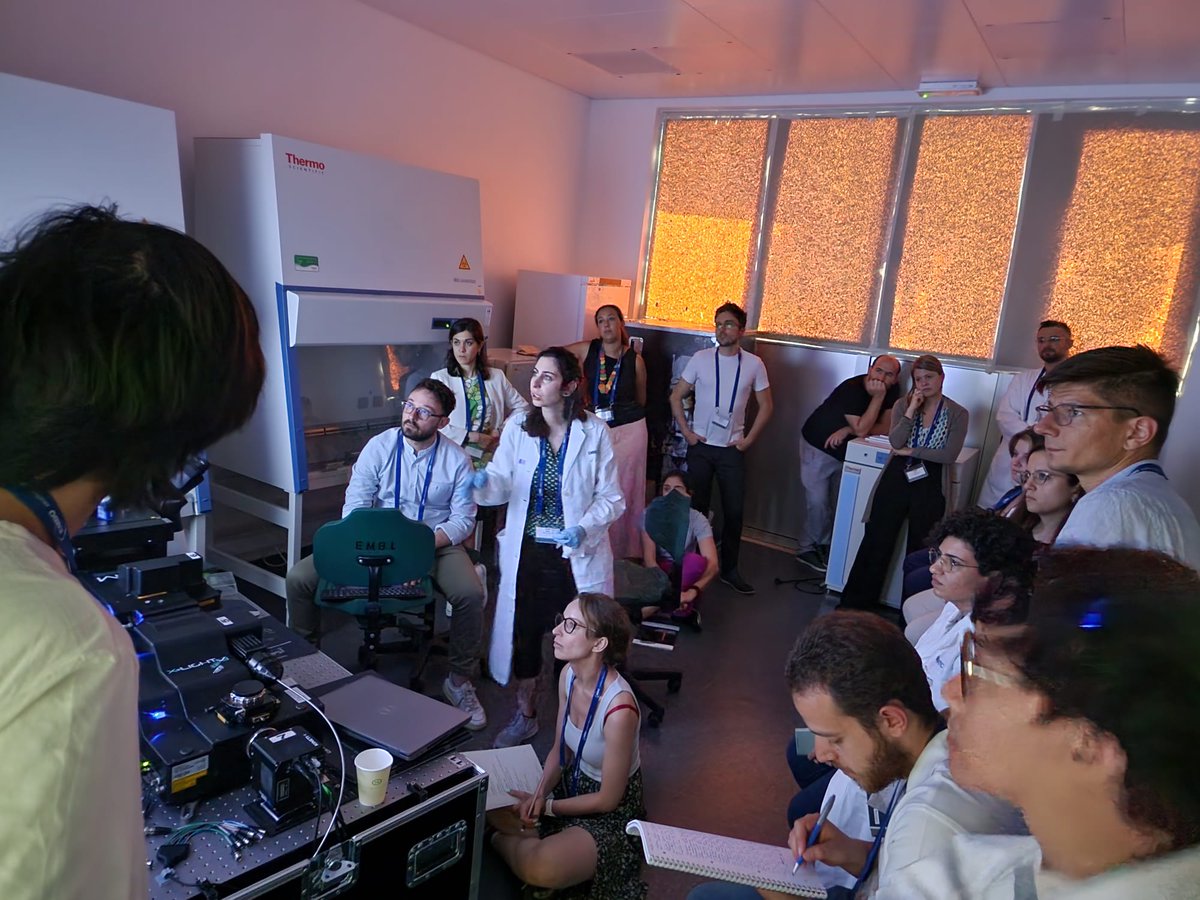 EMBL Events (@emblevents) on Twitter photo Last day at the #EMBOSpatialOmics course in Rome. 🥳
Today we will have another round of practical sessions and data analyis exercises. 💻🔬
<a href="/SinemKSaka1/">Sinem Saka</a>, @AlvaroCrevenna and many speakers and students present techniques regarding SABER wash, imaging, ISS, RCA, PER... Last day at the #EMBOSpatialOmics course in Rome. 🥳
Today we will have another round of practical sessions and data analyis exercises. 💻🔬
<a href="/SinemKSaka1/">Sinem Saka</a>, @AlvaroCrevenna and many speakers and students present techniques regarding SABER wash, imaging, ISS, RCA, PER...