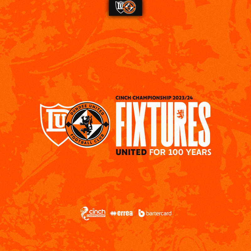 dundeeunitedfc's tweet photo. On Friday 4th August, we begin the 2023/24 campaign with a trip to Gayfield to clash with Arbroath, live on @BBCScotland 📺

🏡 Eight days later, we welcome newly-promoted Dunfermline Athletic to the city of Discovery for the Tannadice curtain-raiser

Full info ⤵️ | #DUFC