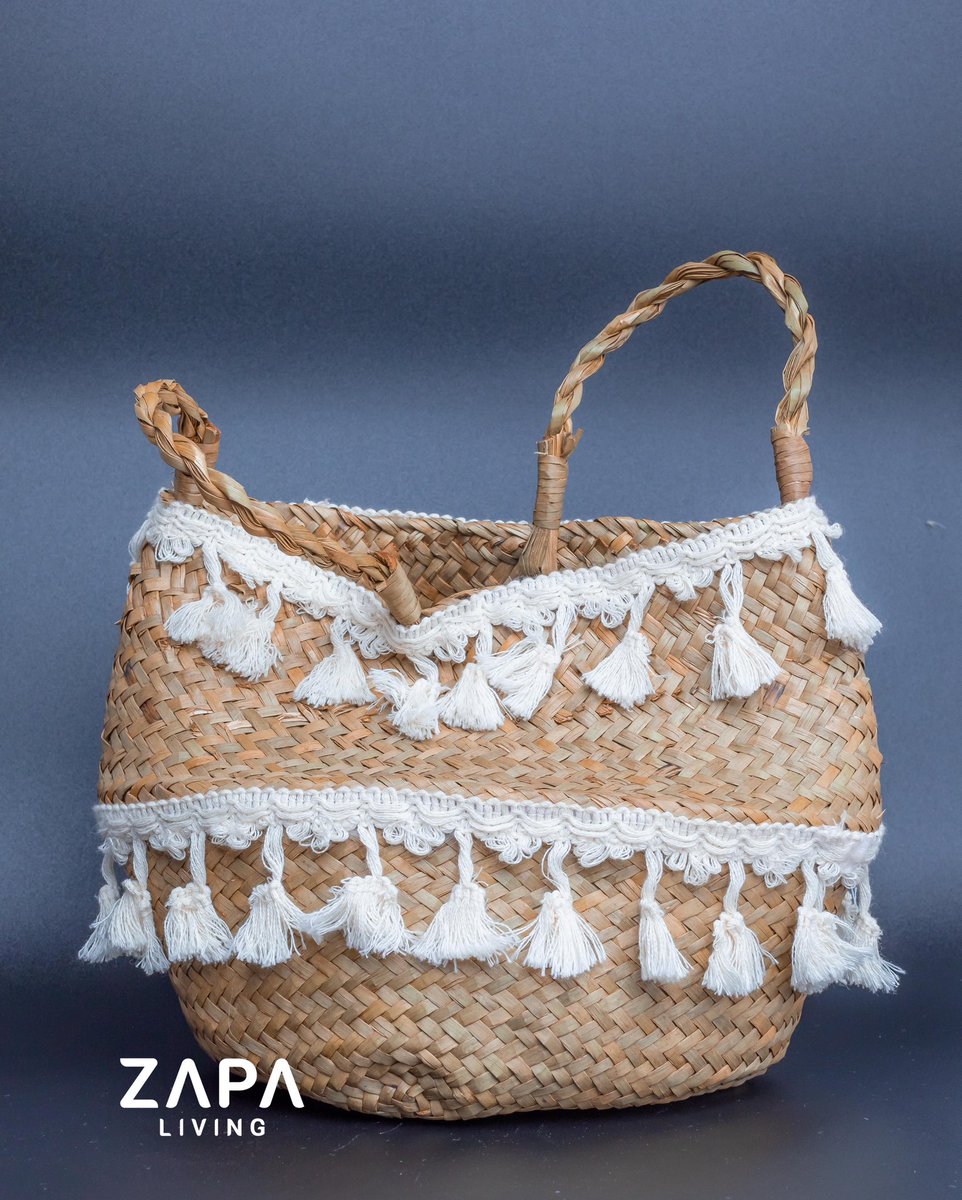 This natural basket with handles suits your home in every way🧺
Whether it be by way of pure decor, storage, or organization for kitchen, pantry, or bathroom.
#zapalivingug #homedecor #storagebox