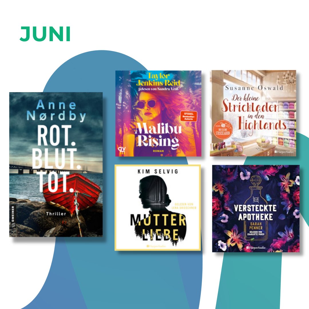 Die beliebtesten Bücher im Juni!🎉📚
Entdeckt jetzt, was die Legimi-Community am öftesten gelesen/ gehört hat: legimi.de/e-books/top-e-…