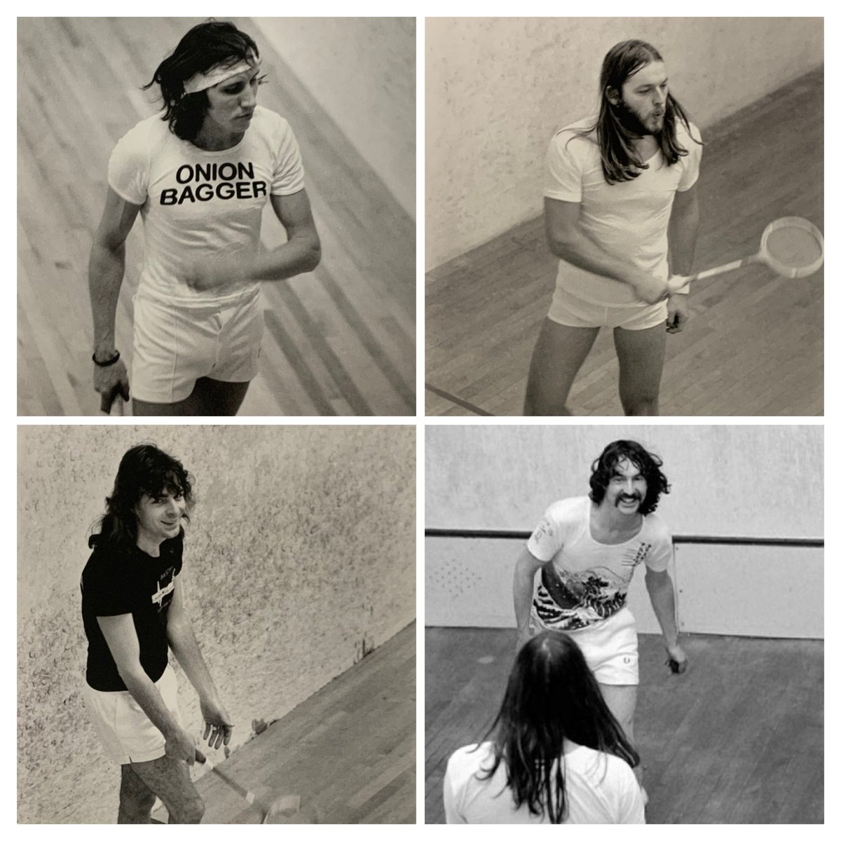 pritam6strings's tweet image. #PinkFloyd

The Floyds at a squash court!🎾