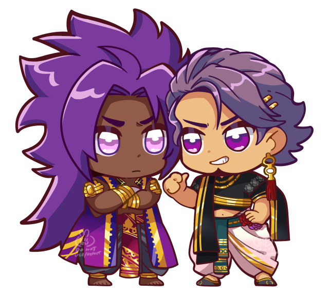 Kiiru_rkgk's tweet photo. Bhima &amp; Duryodhana
#FGO https://t.co/f6nlNs2hhZ