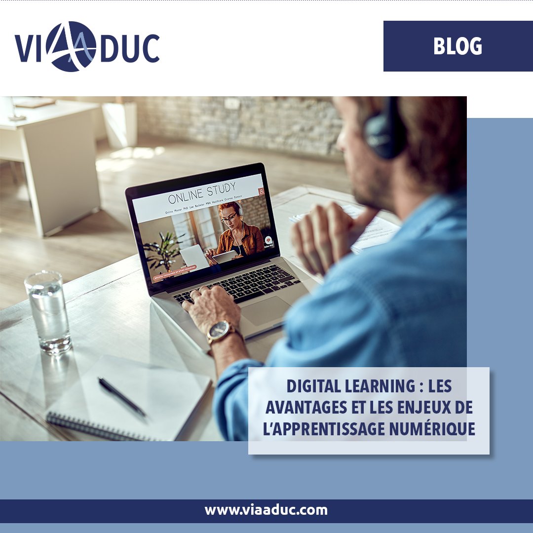 ViaAduc's tweet photo. #BLOG (re)Découvrez les avantages et les enjeux de l'apprentissage numérique via la mise à jour de notre article dédié sur le Digital Learning.
👉 https://t.co/Ze4Kch1kGE

Bonne lecture https://t.co/rPk5tsANky