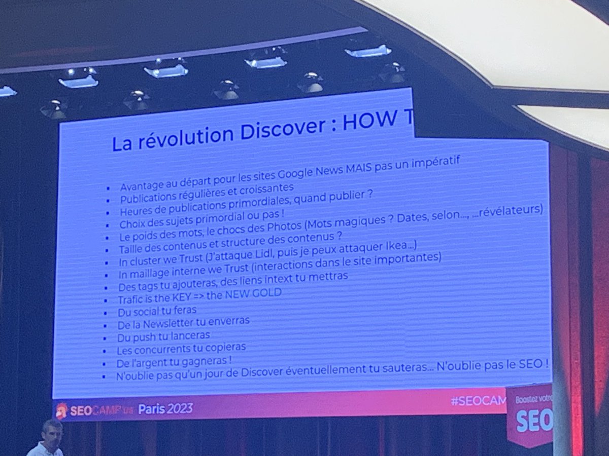 Alexis Rylko 🇺🇦 (@alekseo) on Twitter photo Google Discover : How-To par <a href="/Seoblackout/">Tiger Seo ⚡️ॐ⚡️ #⃝ Paul Sanches</a> <a href="/SEOHackers/">SEO Hackers</a> au #seocampus 🔥 Google Discover : How-To par <a href="/Seoblackout/">Tiger Seo ⚡️ॐ⚡️ #⃝ Paul Sanches</a> <a href="/SEOHackers/">SEO Hackers</a> au #seocampus 🔥