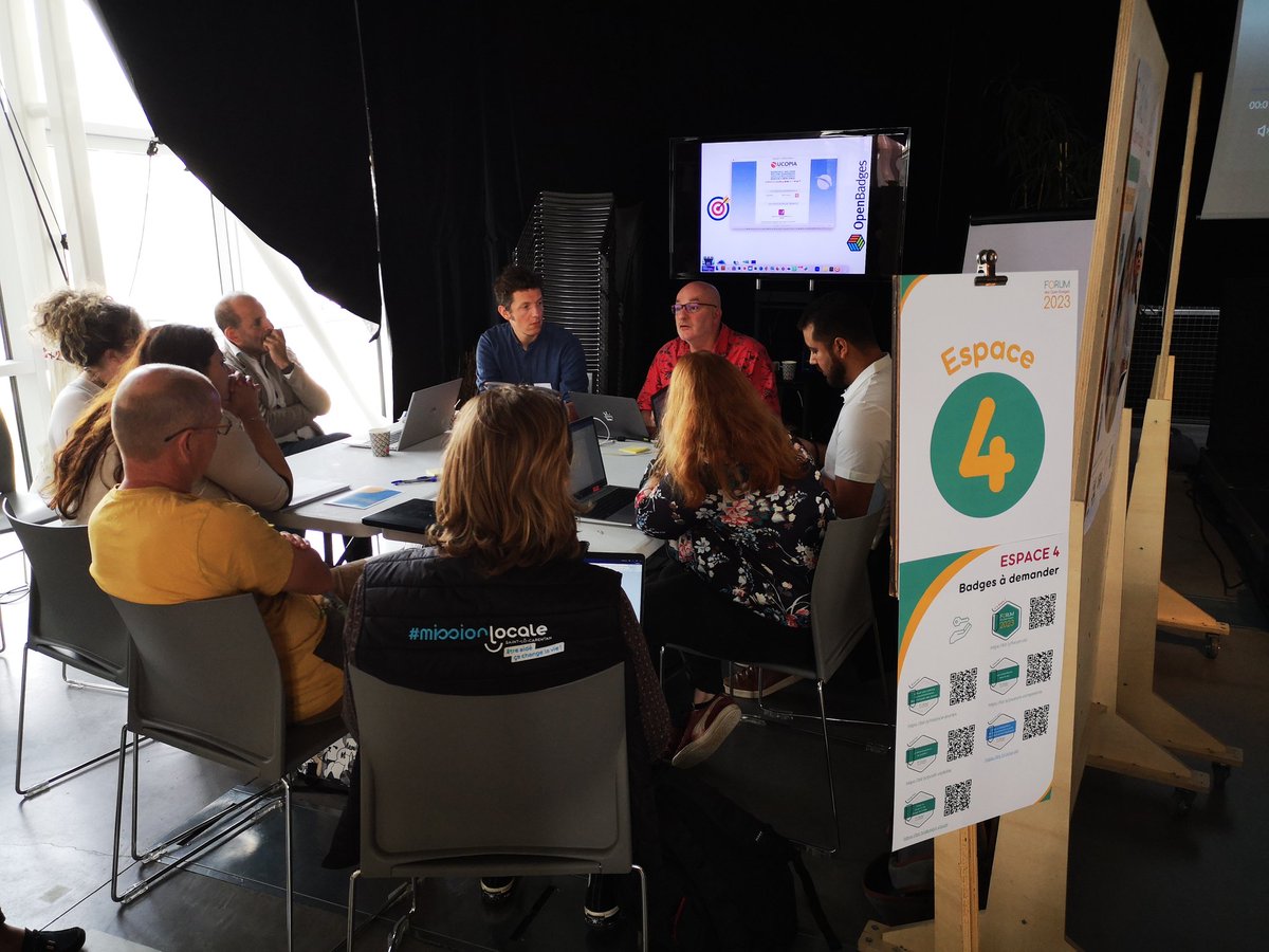 petitqueux2's tweet photo. #ForumOpenbadges organisé par l'association Reconnaître @OpenRecognition 

Utiliser une matrice de reconnaissance des pratiques des jeunes

Merci à nos partenaires 

@_LeDome @regionNormandie @CalvadosDep @OBFactory_
@Leplusimp

#openbadges #OpenRecognition https://t.co/BLKGyJtyak