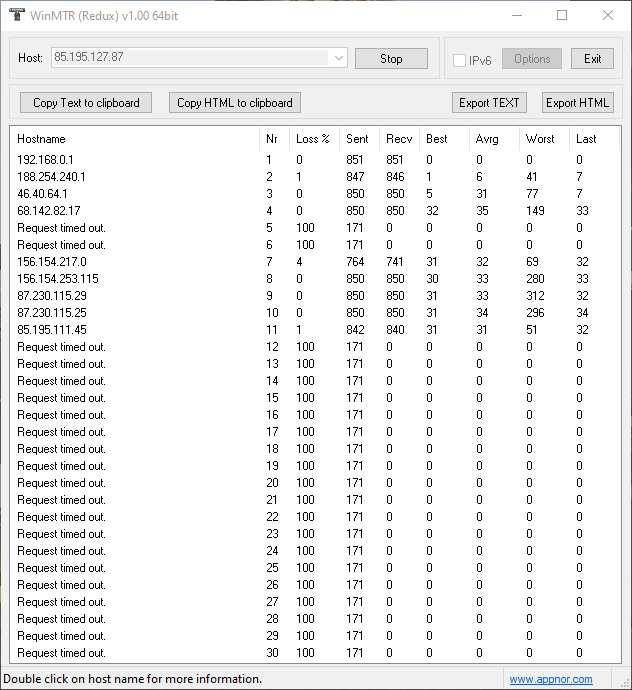 Sysxlol's tweet image. is this a server or client lag while trying to loot the supply drop in cod mw2? twitch.tv/videos/1859545… 85.195.127.87 | hosteurope gmbh | godaddy | velia.net | #as20773 | #as29066 bobby kotick's money are wasted or not?
1% #packetloss isn't noticable #craptivision