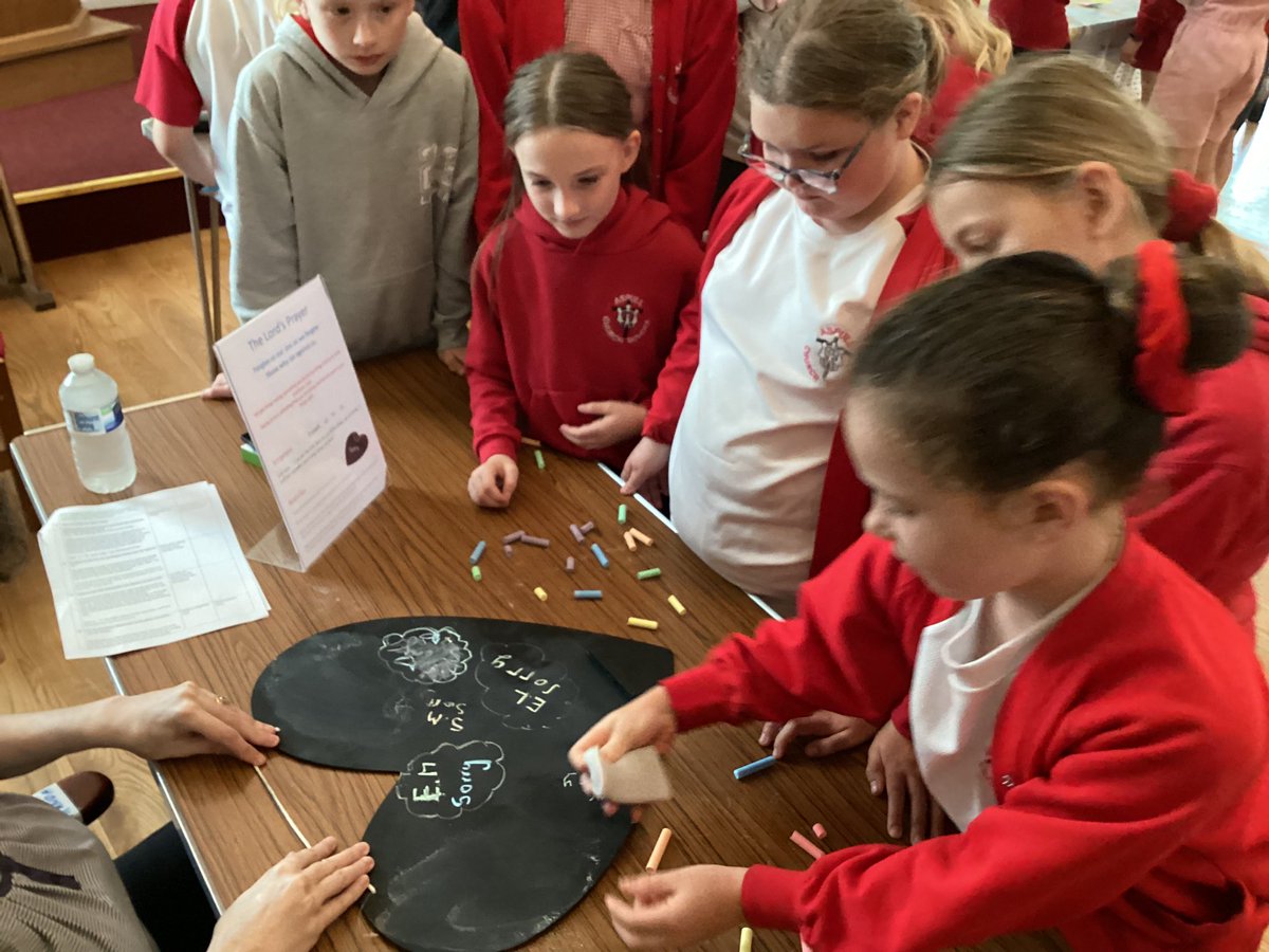 class4aspull's tweet image. We had such a good time at @AspullMethodist church on Wednesday learning all about the Lord’s Prayer. The children had so much to take away with them along with a little gift. Thank you to everyone who was a part of the special morning #acpsRE