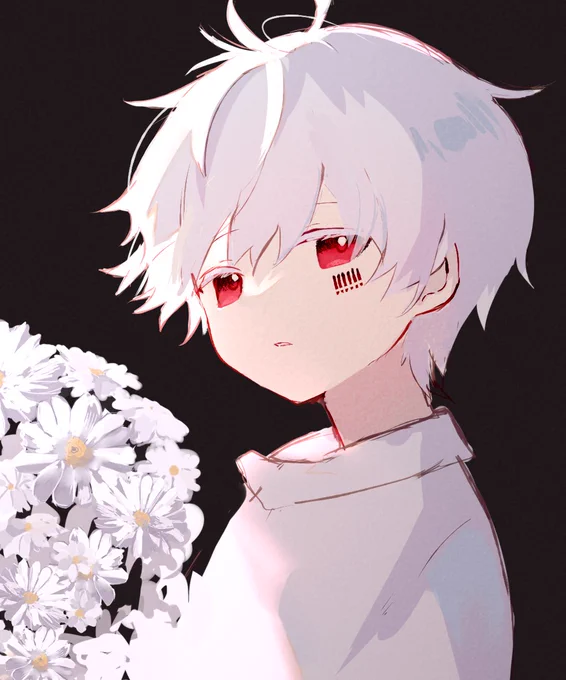 #ほっぺの斜線はかわいい