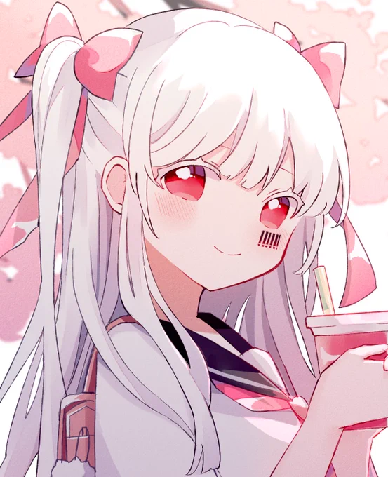 #ほっぺの斜線はかわいい