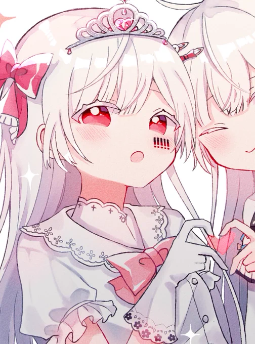 #ほっぺの斜線はかわいい