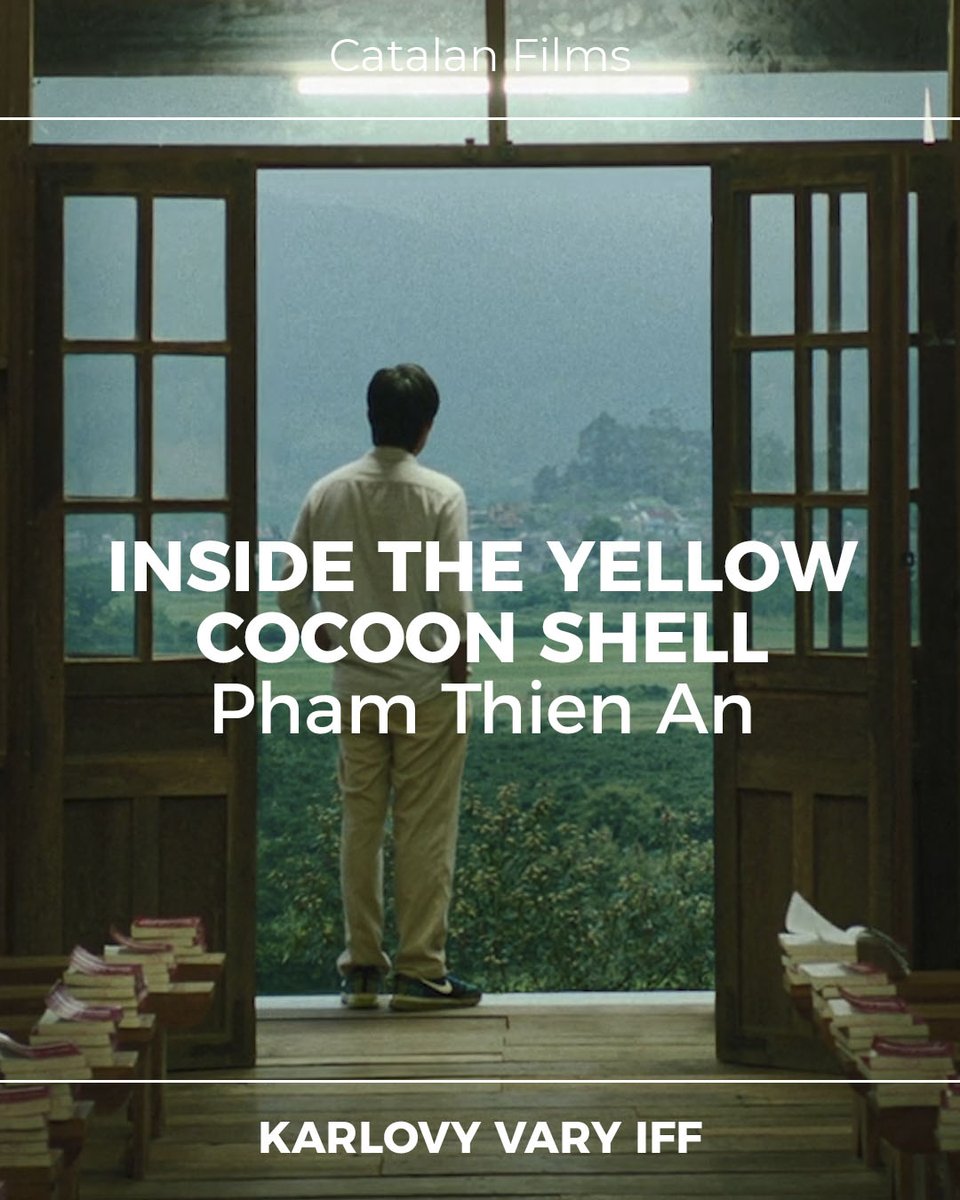 catalanfilms's tweet photo. Two Catalan gems selected at @KVIFF💗
🔷DAYDREAMING SO VIVIDLY ABOUT OUR SPANISH HOLIDAYS by Christian Avilés | produced by @escac
🔷INSIDE THE YELLOW COCOON SHELL by Pham Thien An | produced by @FastenFilms #Potocol #JKFilm #DeuxiemeLigneFilms | Sales by #Cercamon https://t.co/LtBErhABw7