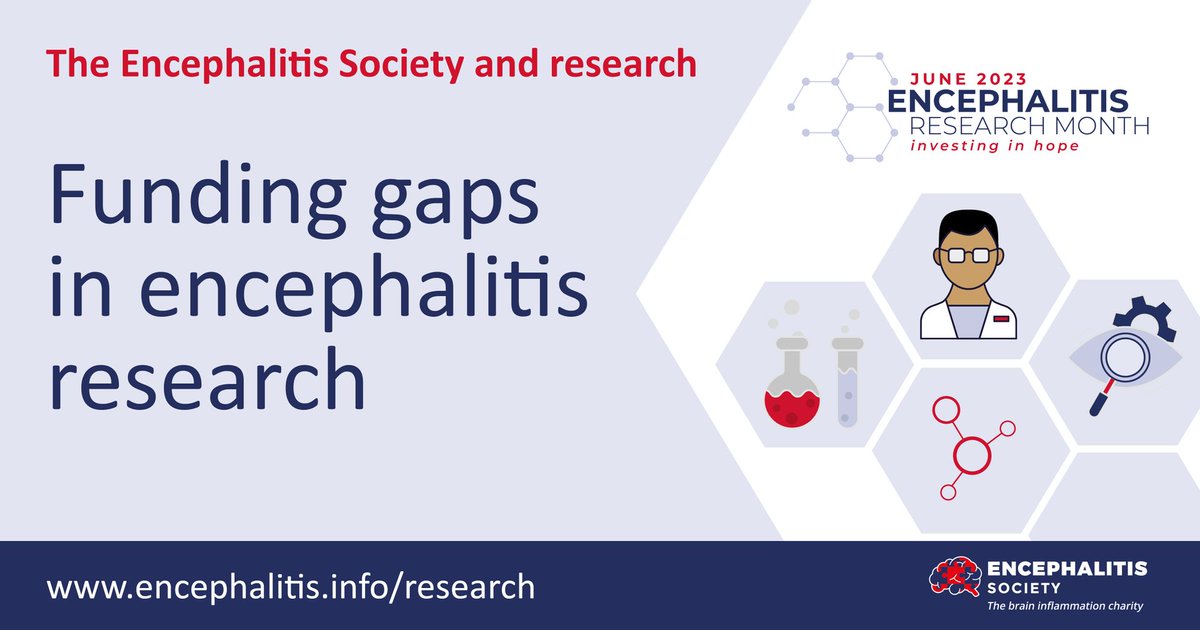 Focusing on areas where there is a lack of encephalitis research is of great interest to @encephalitis

Our #EncephalitisResearchMonth blog looks at examples of this - including Life After Encephalitis by @encephalitisava and the work of our PhD students

bit.ly/45G7eiA